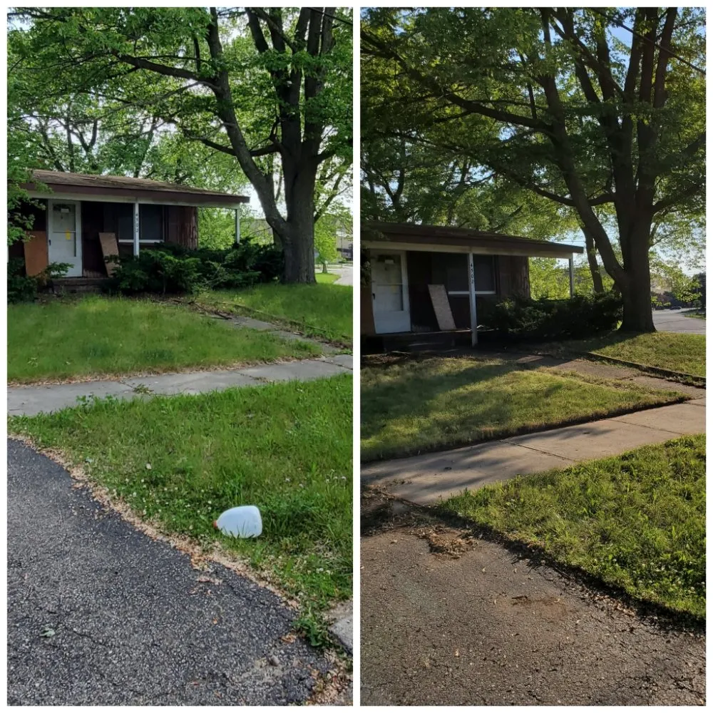 Affordable landscape design for homes in Flint, MI by Engineered Landscape