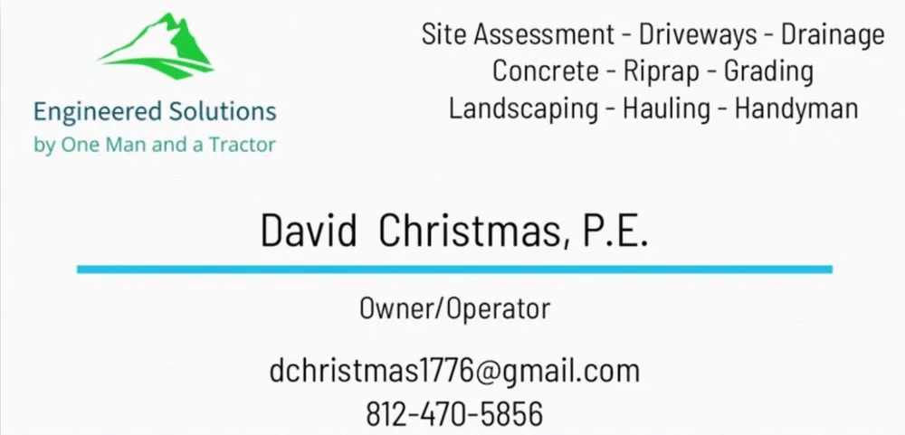 Trusted yard maintenance for beautiful yards in Evansville, IN by Engineered Services by One Man and a Tractor