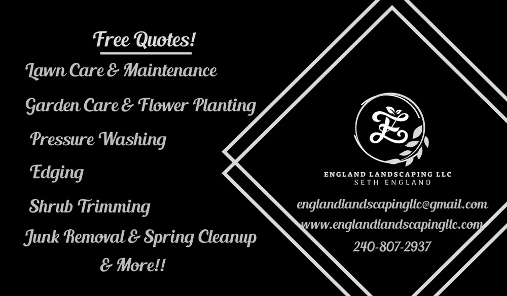 Trusted yard maintenance in Cumberland, MD by England Landscaping