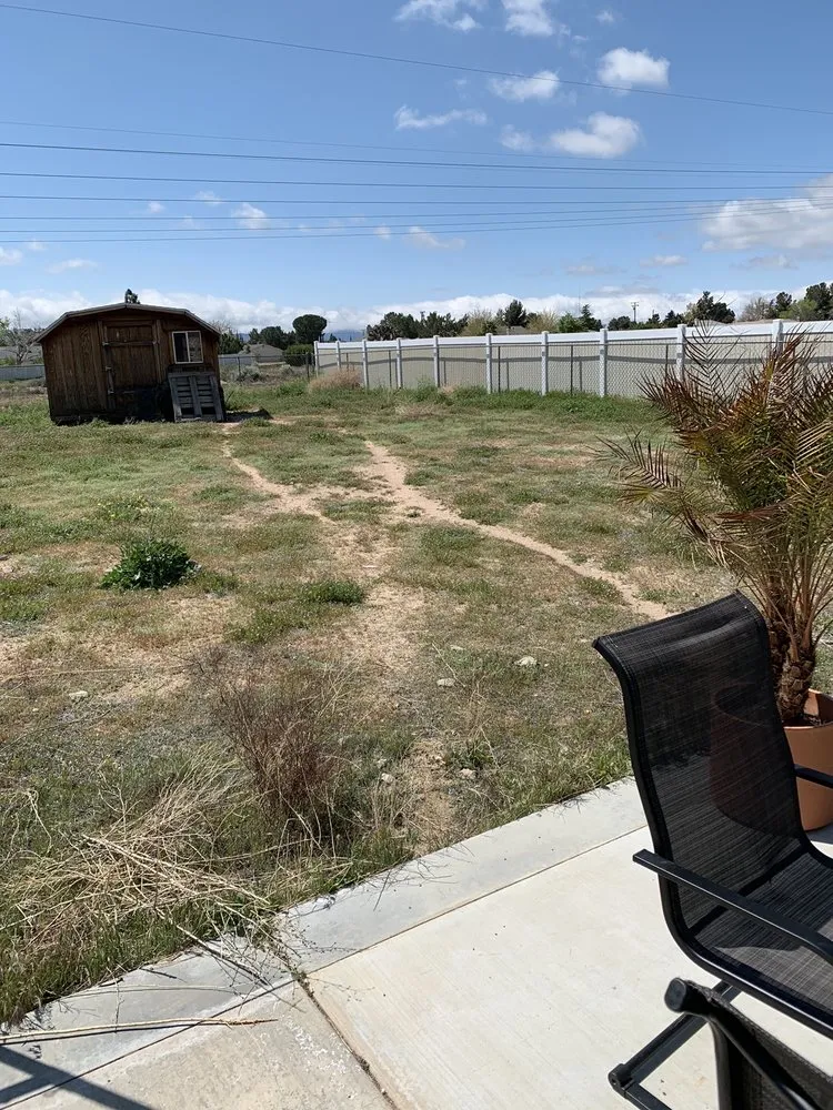 Custom landscaping services for homes in Hesperia, CA by Engles Tractor