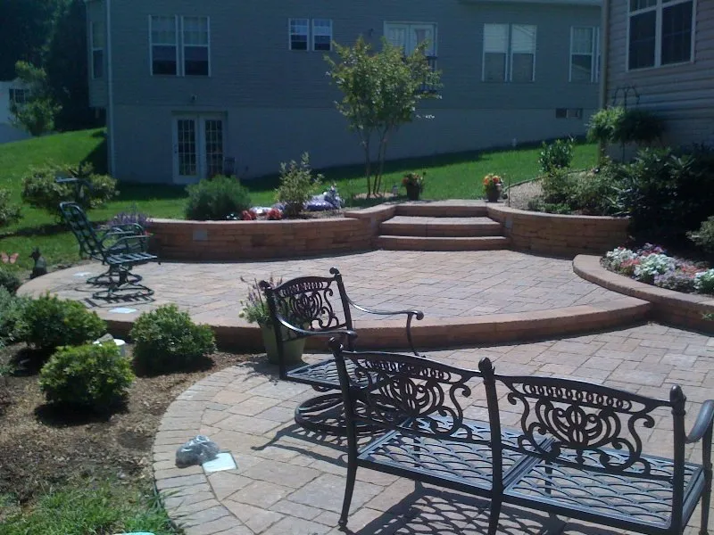 Custom landscaping services with custom design in Manassas, VA by English Country Gardens