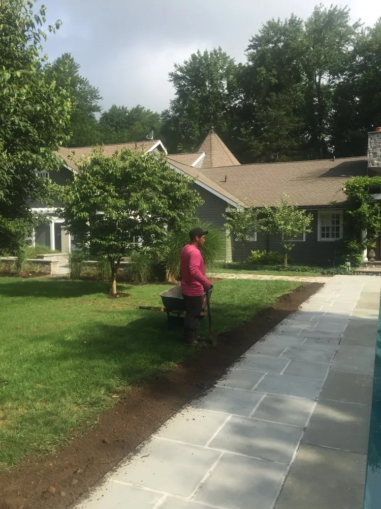 Expert landscaping services for homes across Riverside, CT - English Gardens & Designs