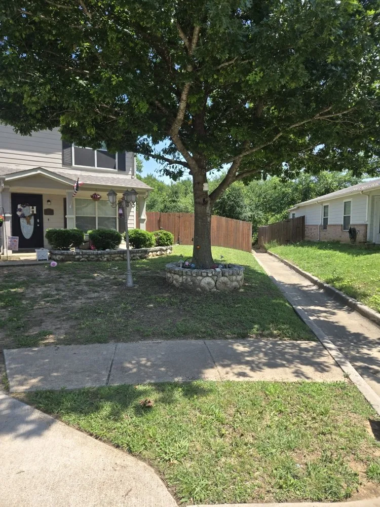 Affordable residential landscaping in Crowley, TX by English Home Services