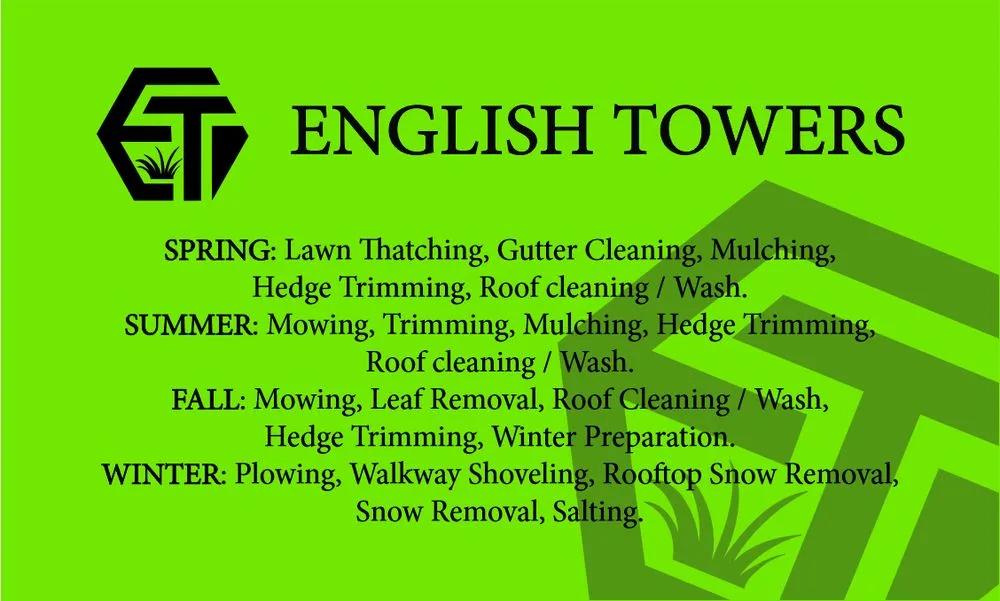 Reliable landscape design experts serving Chicopee, MA - English Towers Landscaping