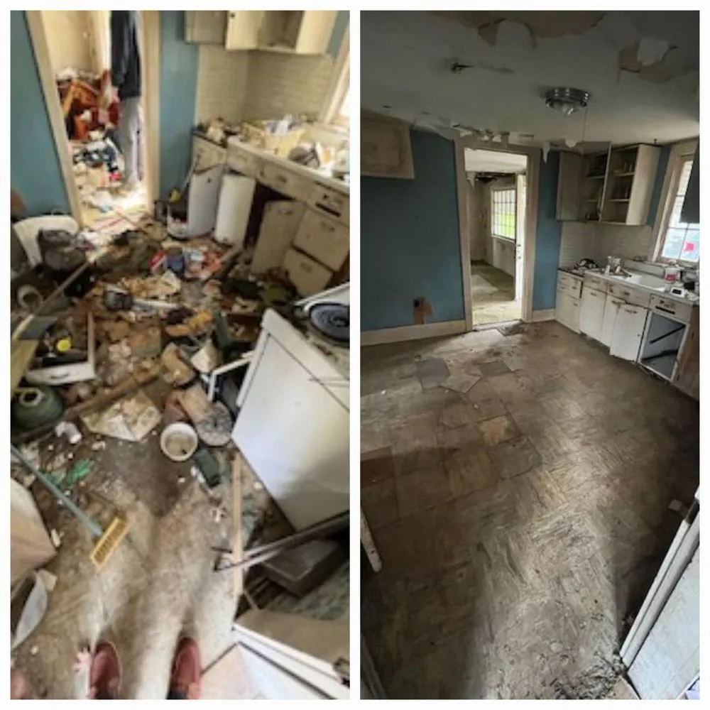 Custom landscape installation in Canton, OH - Enhanced Cleanouts