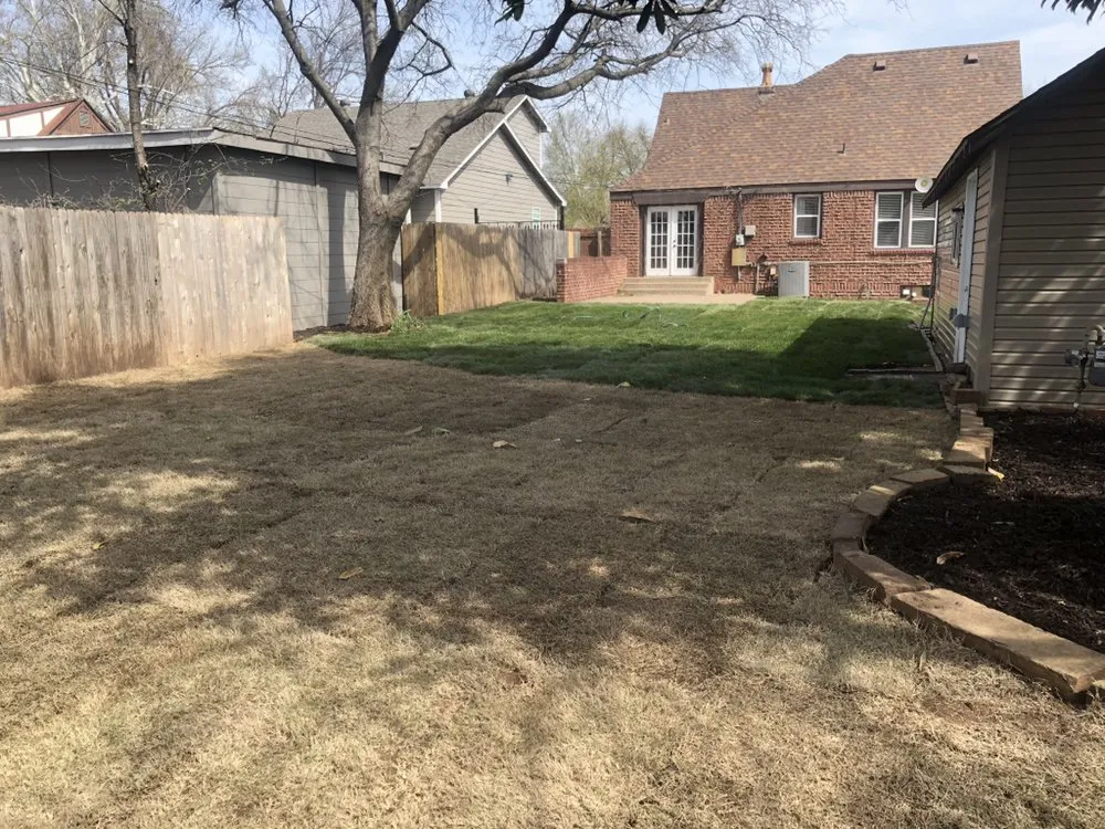 Trusted lawn care service for year-round maintenance in Oklahoma City, OK by Enhanced Landscape