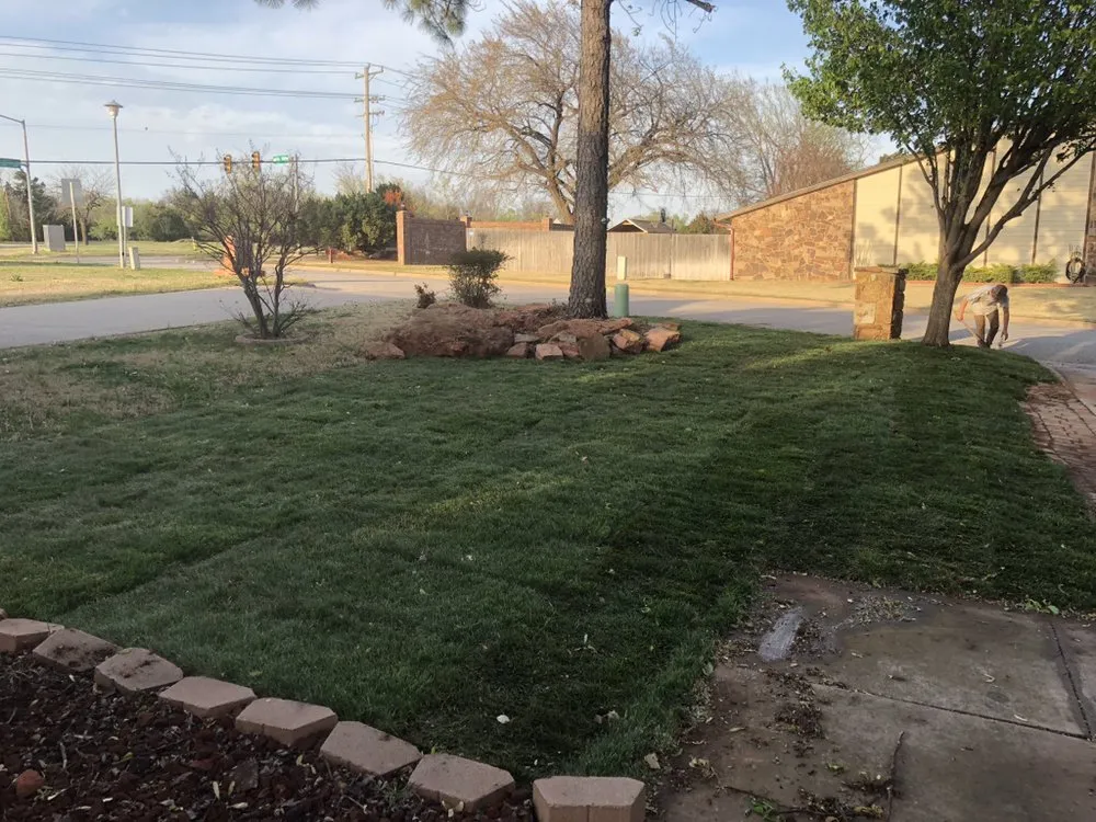 Expert landscaping services near you in Oklahoma City, OK by Enhanced Landscape