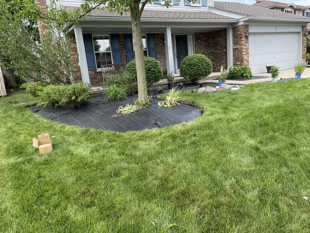 Professional garden landscaping with custom design across Sterling Heights, MI - Enhanced Landscaping
