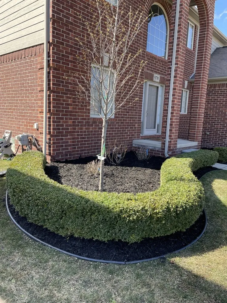 Trusted outdoor landscaping in Sterling Heights, MI by Enhanced Landscaping