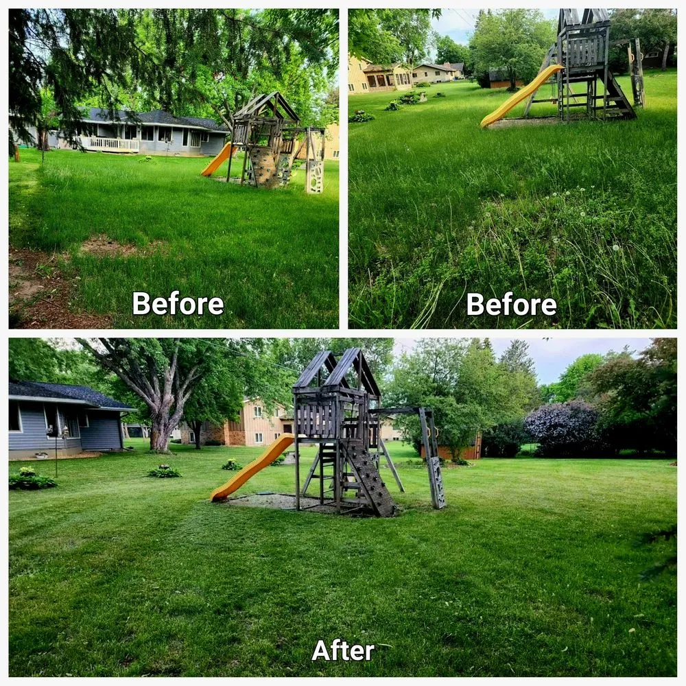 Expert yard cleanup service in Waite Park, MN by Enjs Lawncare