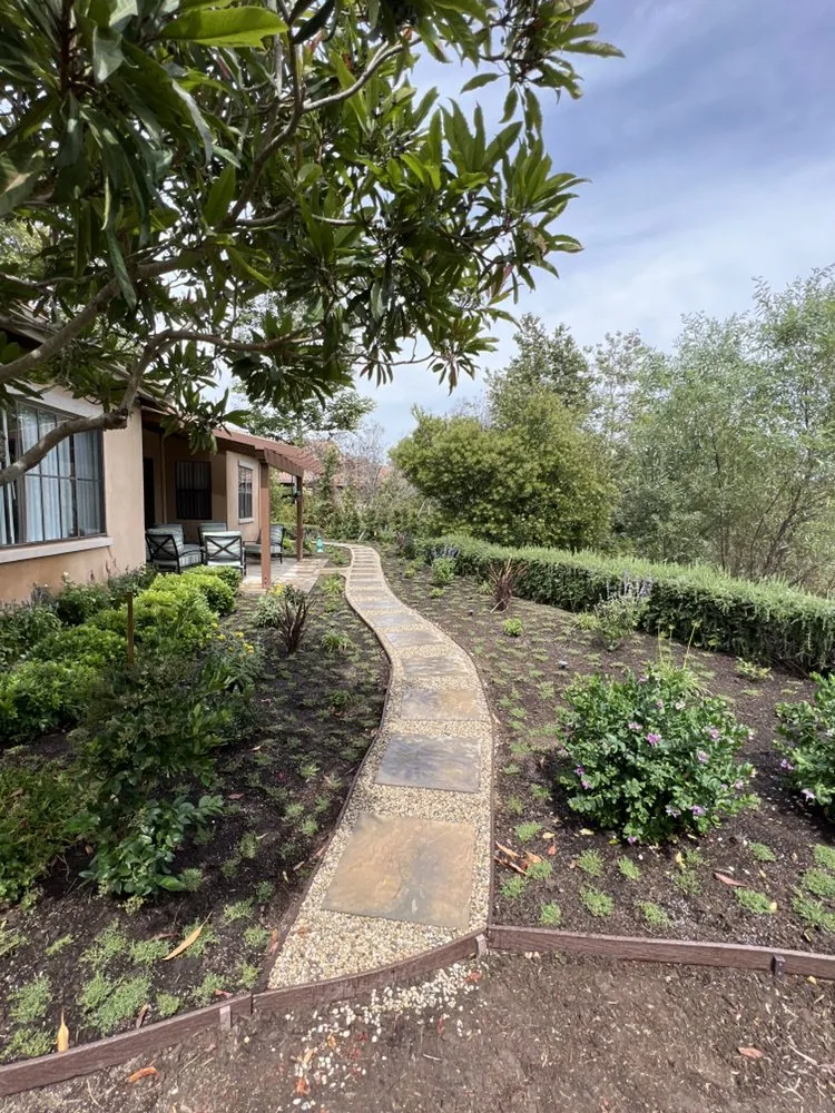 Custom lawn mowing service for beautiful yards in Los Angeles, CA by Enkijab Landscape