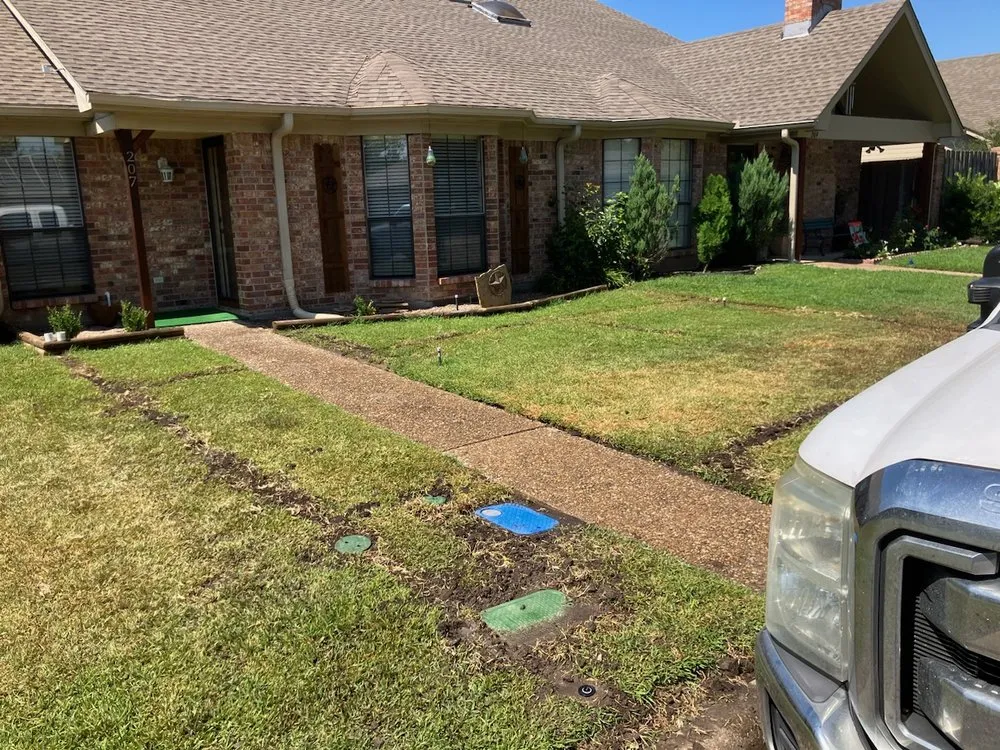 Affordable landscape installation near you across Austin, TX - Ennis Sprinkler