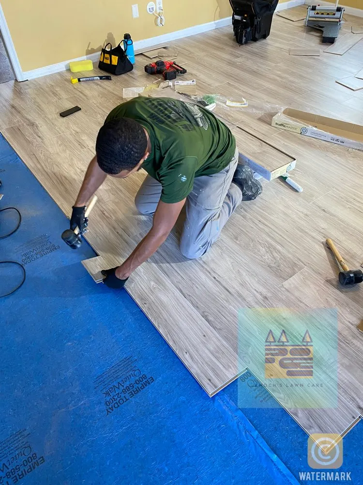 Trusted lawn care service in Suffolk, VA - Enochs Lawncare Trees Concrete and Home Renovation Contractors