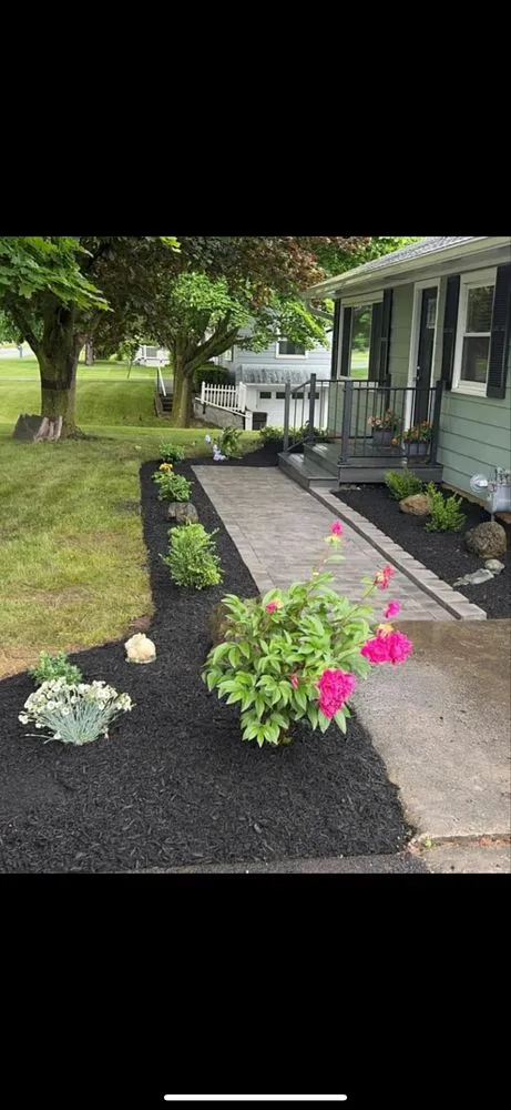 Top-rated residential landscaping in Rochester, NY by Enright’s Property services