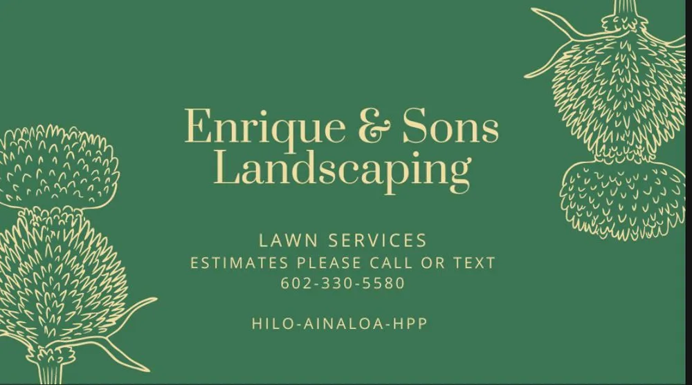 Custom lawn mowing service in Pahoa, HI - Enrique & Son’s Lawn service