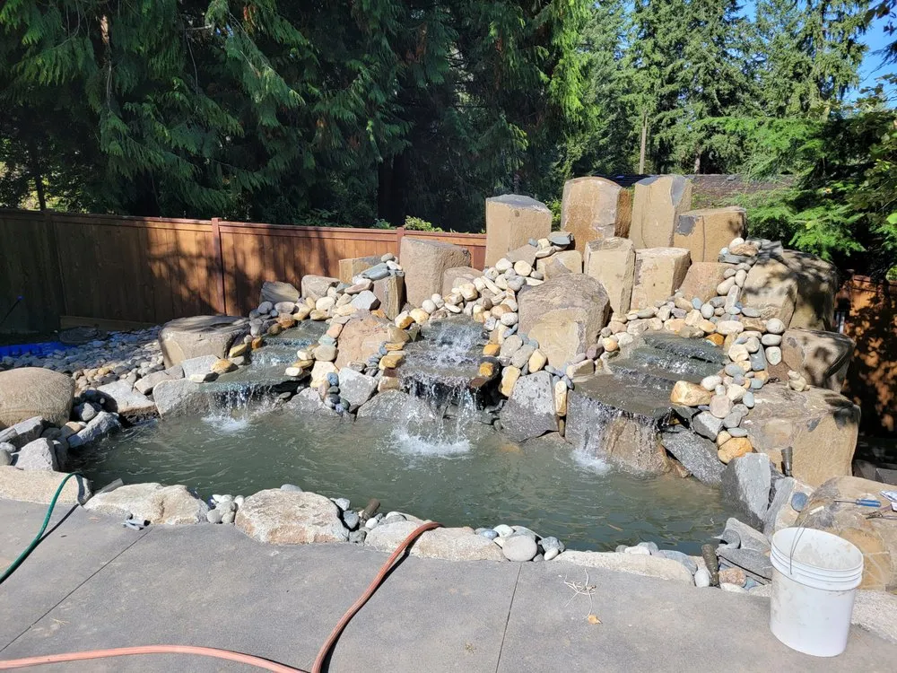 Expert outdoor landscaping in Woodinville, WA by Enrique Landscape