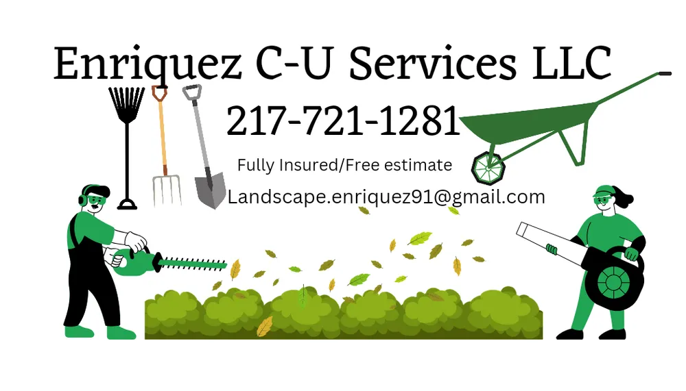 Reliable landscape installation in Champaign, IL by Enriquez C-U Services