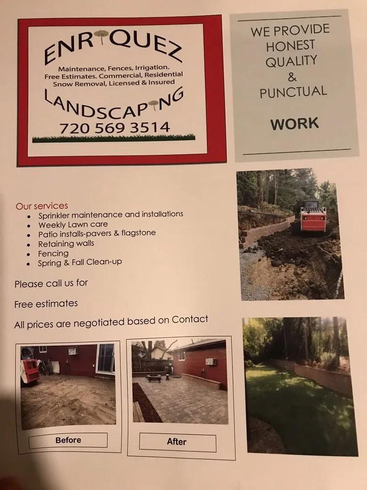 Reliable landscape design with custom design in Niwot, CO by Enriquez Landscaping