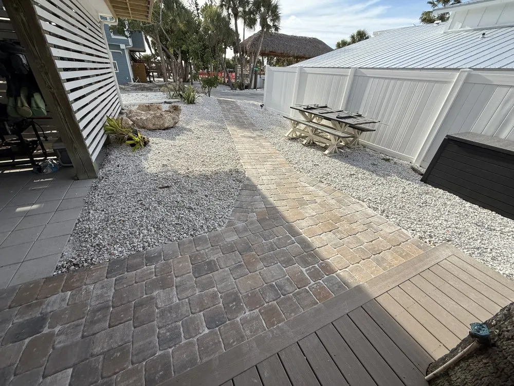 Professional garden landscaping experts serving North Port, FL - ENS Ed and Sons Brick Pavers and Landscaping
