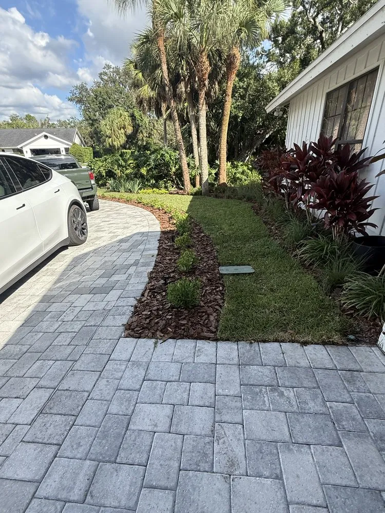 Custom outdoor landscaping experts serving North Port, FL - ENS Ed and Sons Brick Pavers and Landscaping