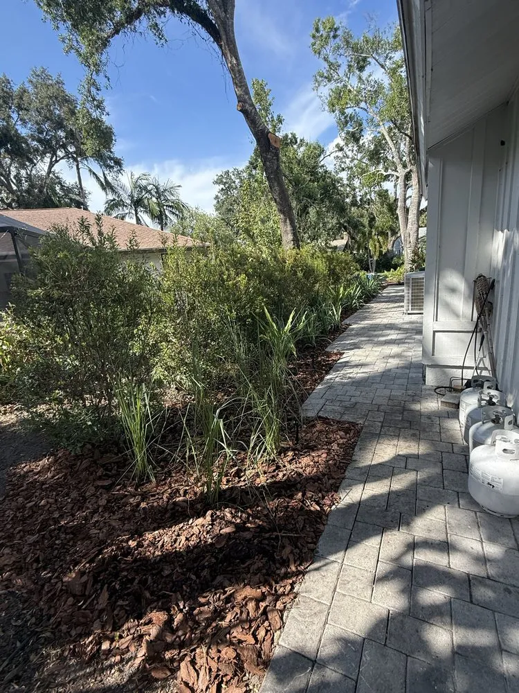 Trusted lawn mowing service in North Port, FL by ENS Ed and Sons Brick Pavers and Landscaping