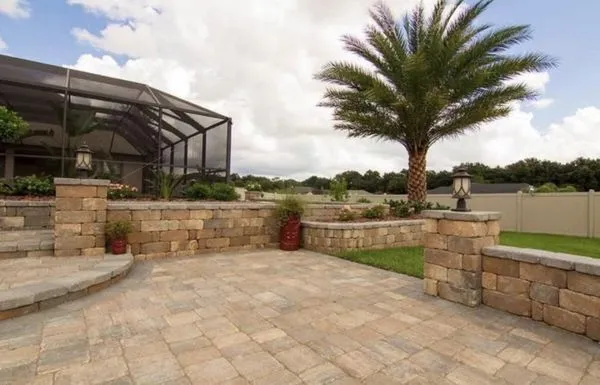 ENS Ed and Sons Brick Pavers and Landscaping Logo