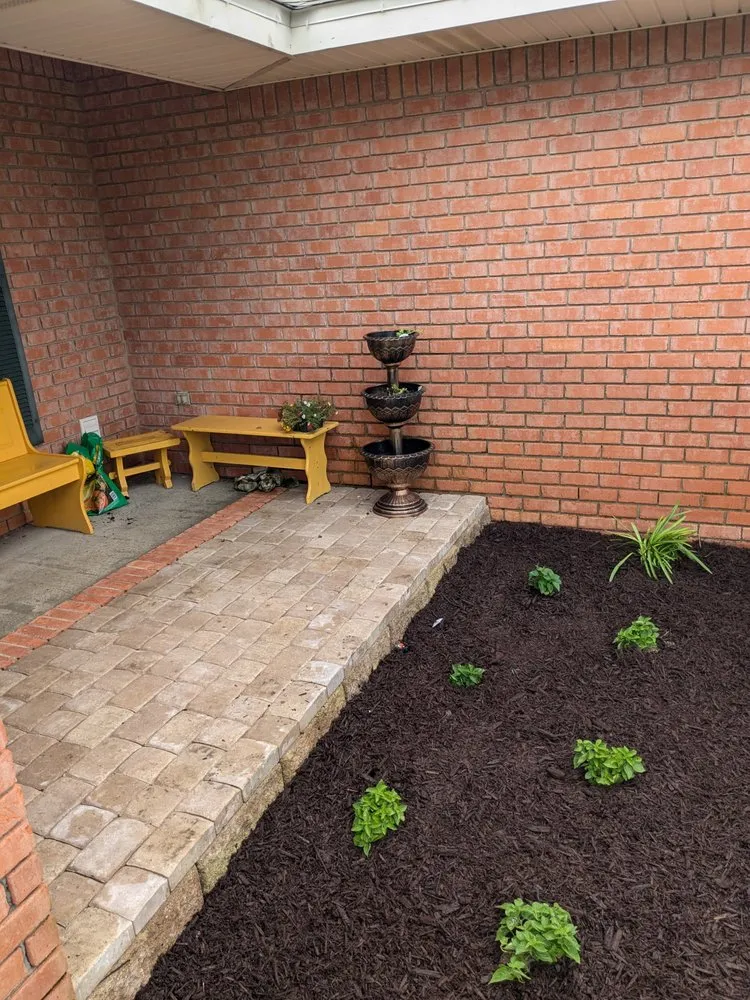 Trusted garden landscaping with custom design in Jay, FL by Ensley Landscaping