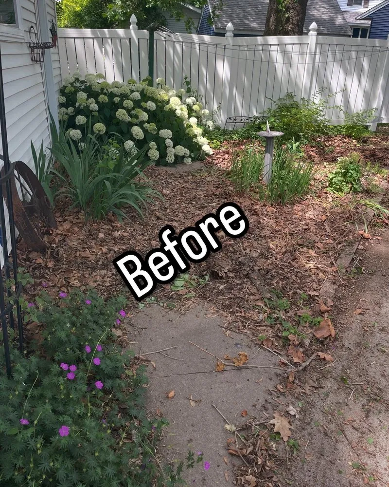 Local garden landscaping for residential properties in Washington, IA by Entsminger Lawn Care Services