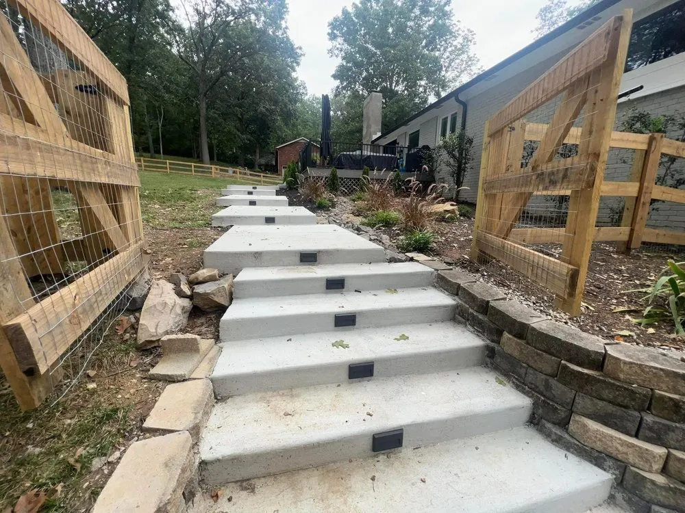 Custom garden landscaping for residential properties across Manchester, TN - Enviro Scape Property Services