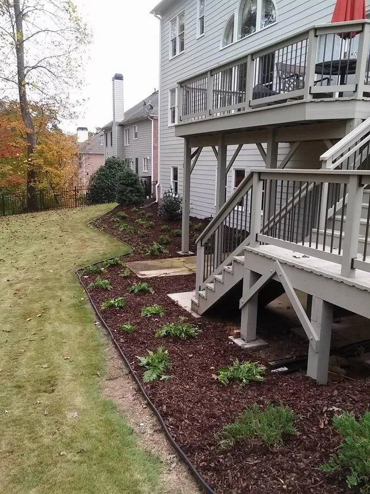 Expert outdoor landscaping for homes in Woodstock, GA by Enviro-Tech Landscapes