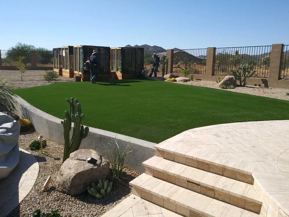 Custom outdoor landscaping for residential properties in Englewood, CO by Envirolawn