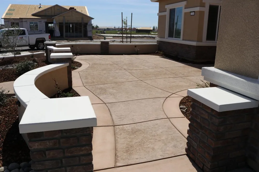 Local lawn care service with custom design across Manteca, CA - Environmental Creations Landscape & Concrete Services