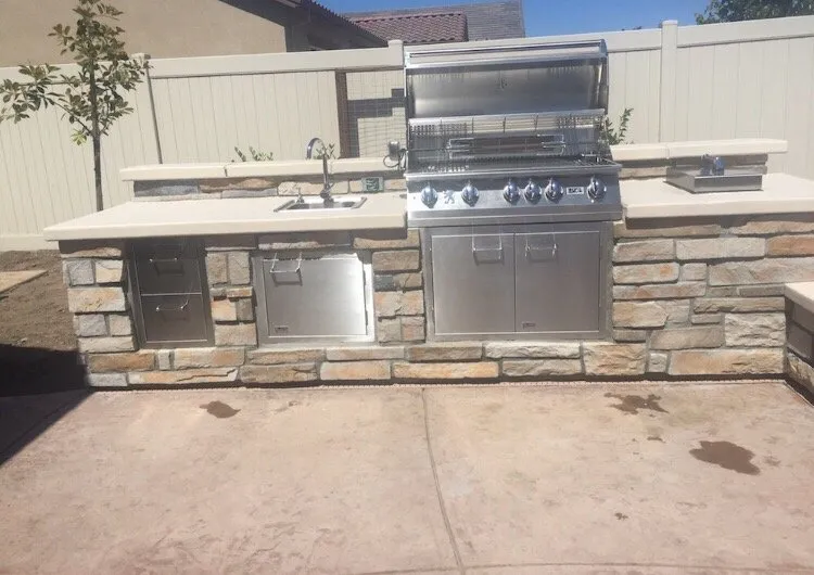 Custom residential landscaping for beautiful yards across Manteca, CA - Environmental Creations Landscape & Concrete Services