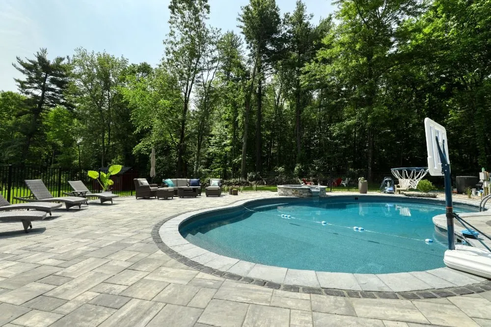 Custom yard maintenance with custom design across East Longmeadow, MA - Environmental Design & Landscaping