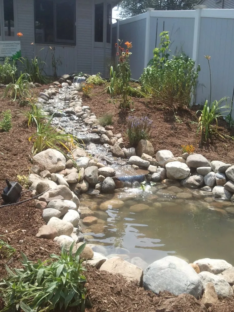 Affordable landscape installation for homes in East Longmeadow, MA by Environmental Design & Landscaping