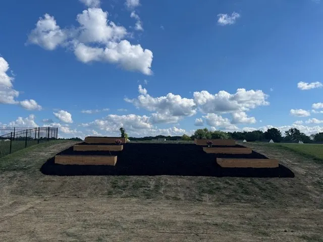 Custom garden landscaping for beautiful yards across Litchfield, OH - Environmental Landscape Management