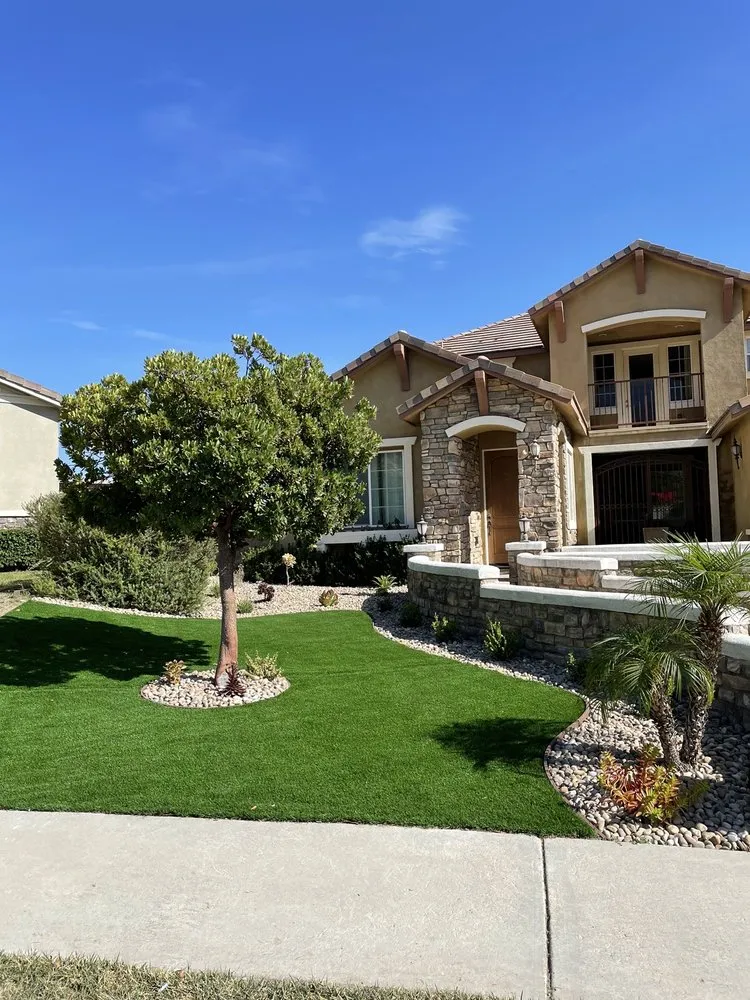 Professional lawn mowing service in Rialto, CA by Environmental landscape