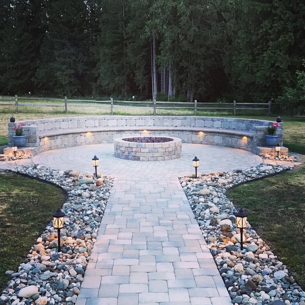 Professional garden landscaping in Arlington, WA by Environmental Restoration Services LLC