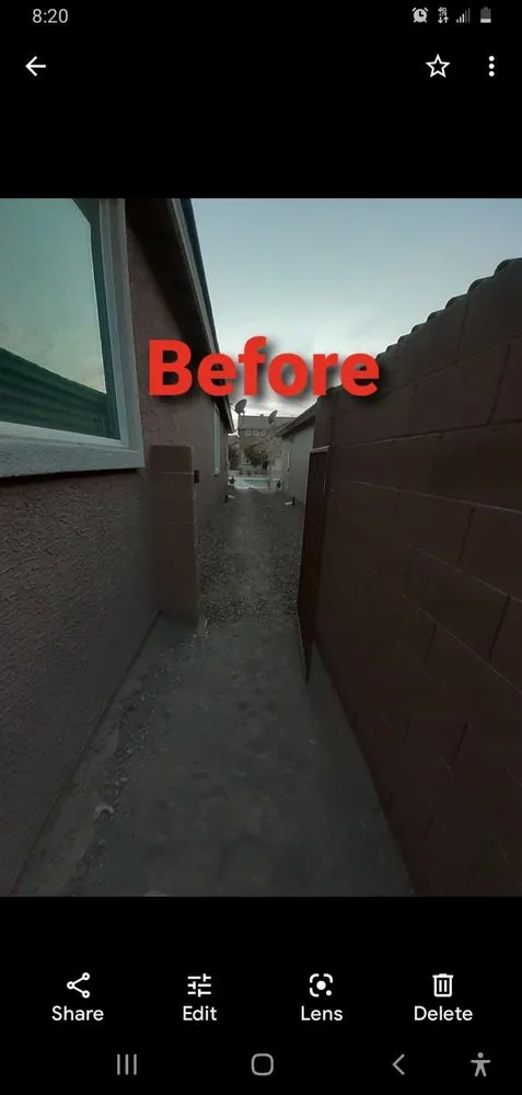 Professional residential landscaping in North Las Vegas, NV by Envision Landscape Design