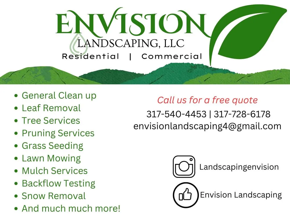 Local lawn mowing service in Indianapolis, IN by Envision Landscaping