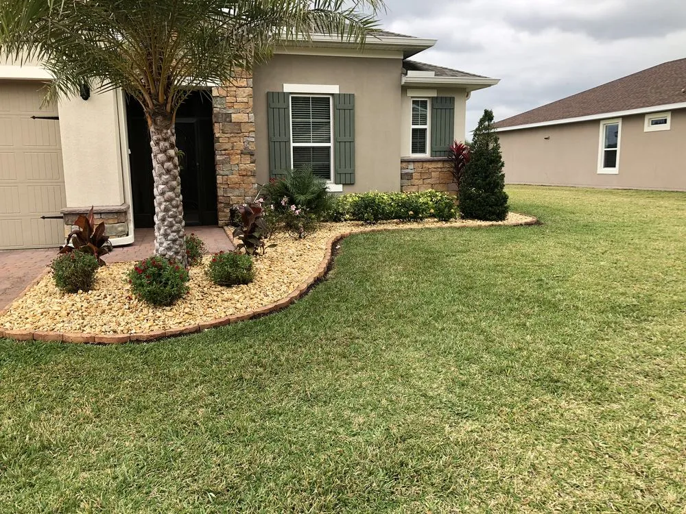 Professional yard maintenance for beautiful yards in St. Cloud, FL by Envision Outdoors
