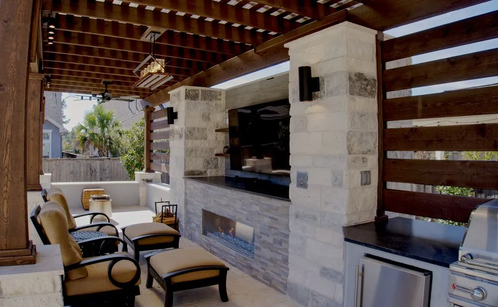 Custom landscaping services in Tomball, TX by Envy Exteriors