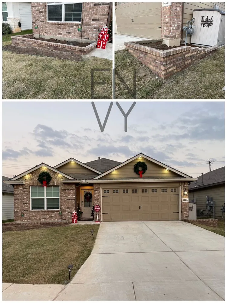 Reliable garden landscaping for year-round maintenance in San Antonio, TX by ENVY Landscapes