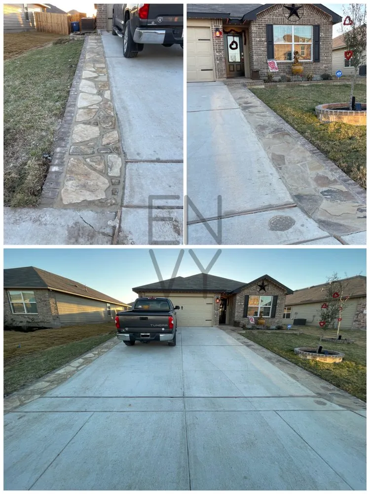 Professional landscape installation in San Antonio, TX by ENVY Landscapes