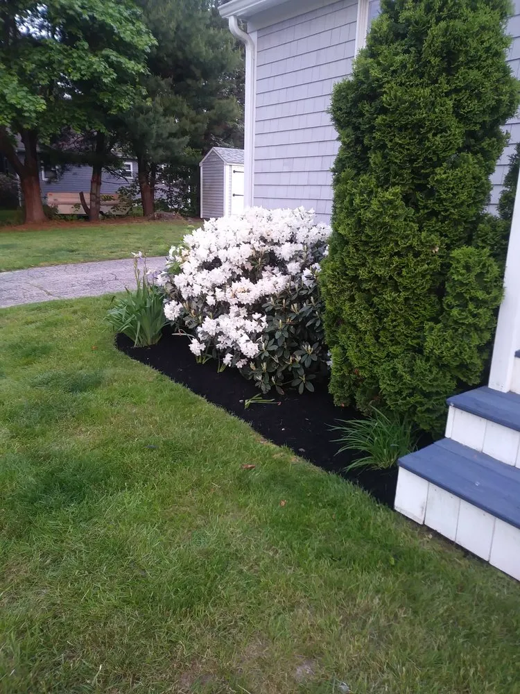 Professional outdoor landscaping with custom design in Westerly, RI by ENVY Lawn and Landscapes