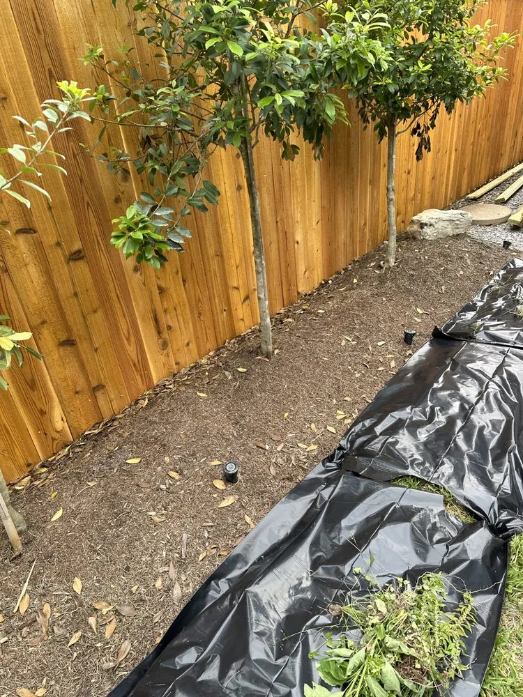 Custom garden landscaping in Destrehan, LA - Envy Lawn Care