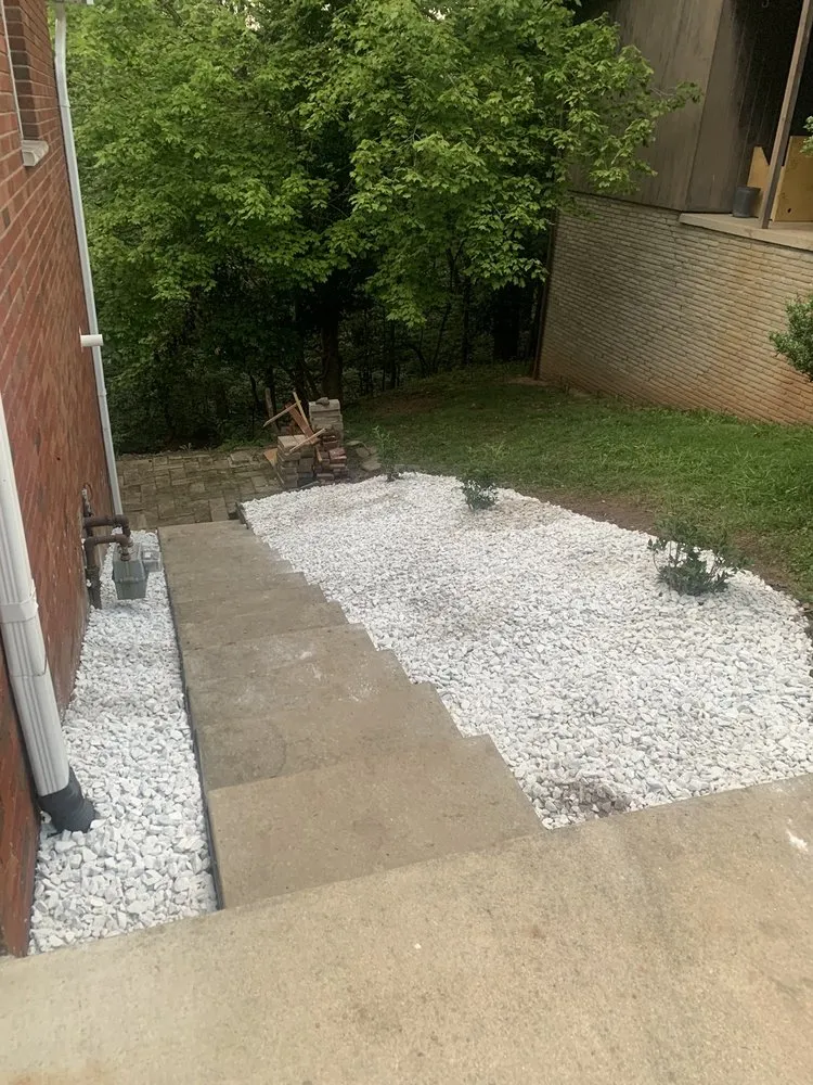 Professional landscape installation in Charleston, WV by ENVY Pristine Landscapes