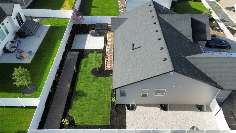 Affordable landscape design for residential properties in Heber City, UT by E&O Landscape