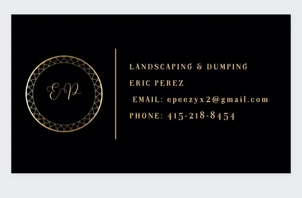 EP landscaping Logo