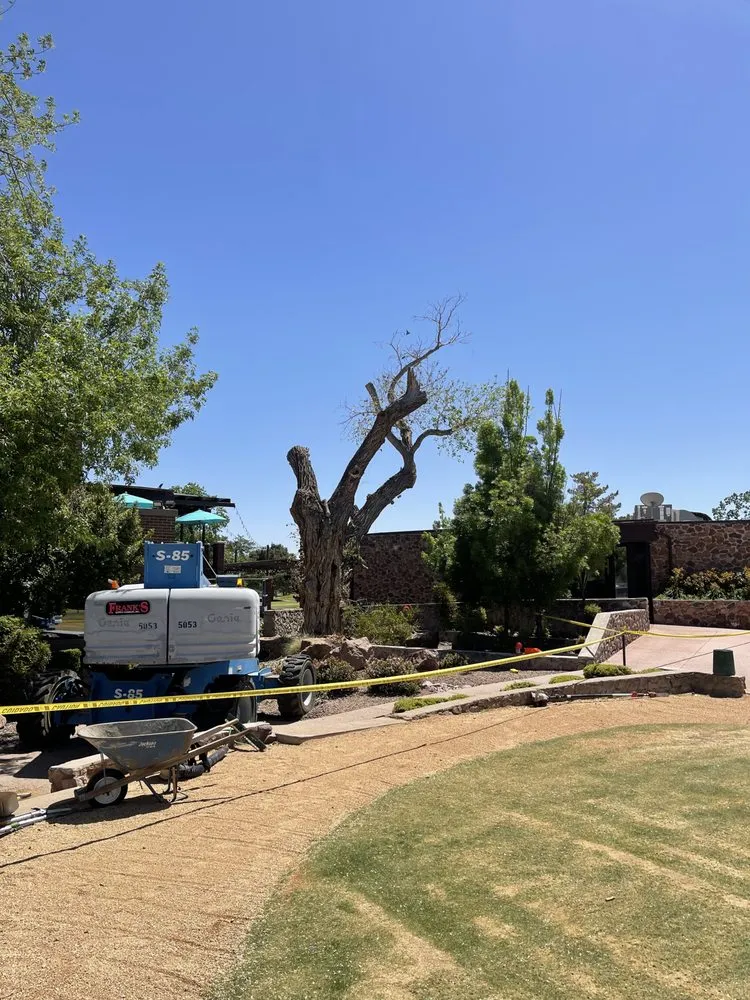 Professional yard maintenance in El Paso, TX by EP Landscaping